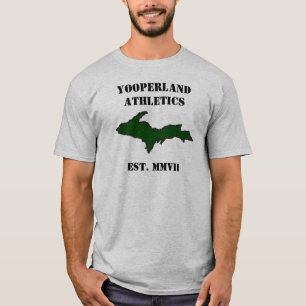Yooperlandの運動競技 Tシャツ
