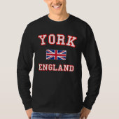 YORK British Flag Badge Tシャツ (正面)