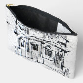 York County Courthouse Dome / Artist Larry Lerew アクセサリーポーチ (見開き)