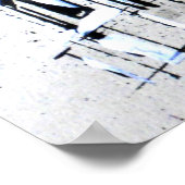 York County Courthouse Dome / Artist Larry Lerew ポスター (角)