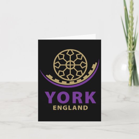 York England United Kingdom カード (正面)