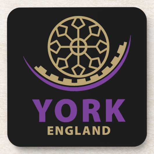 York England United Kingdom コースター (正面)