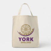 York England United Kingdom トートバッグ (裏面)