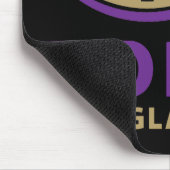 York England United Kingdom マウスパッド (コーナー)