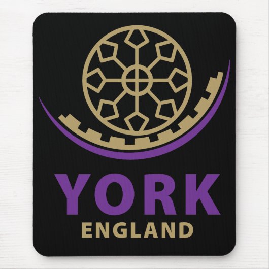York England United Kingdom マウスパッド (正面)