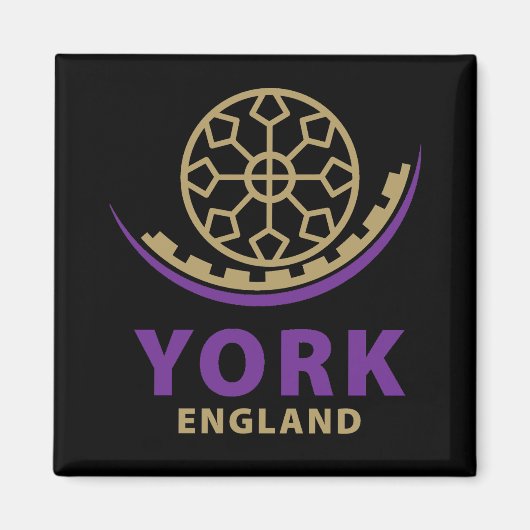 York England United Kingdom マグネット (正面)