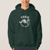 York Green Dragons Hooded Sweatshirt – 緑 パーカ (正面)