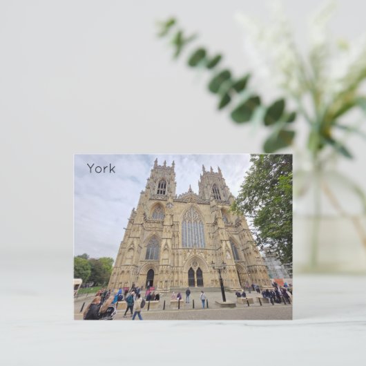 York Minster ポストカード (スタンド正面)