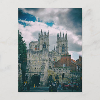 York Minster and Bootham Bar ポストカード