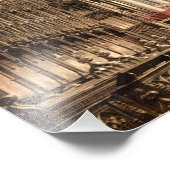 York Minster、York、Yorkshire、England フォトプリント (角)