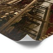 York Minster、York、Yorkshire、England ポスター (角)