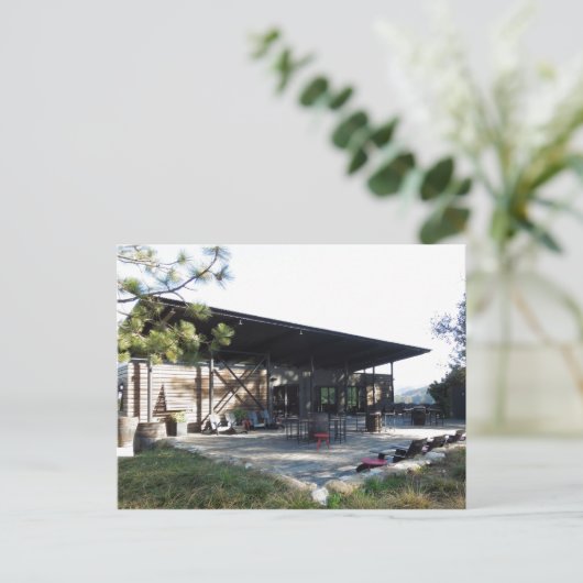 York Mountain Tasting Room, Paso Robles ポストカード (スタンド正面)