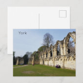 York Museum Gardens ポストカード (正面/裏面)