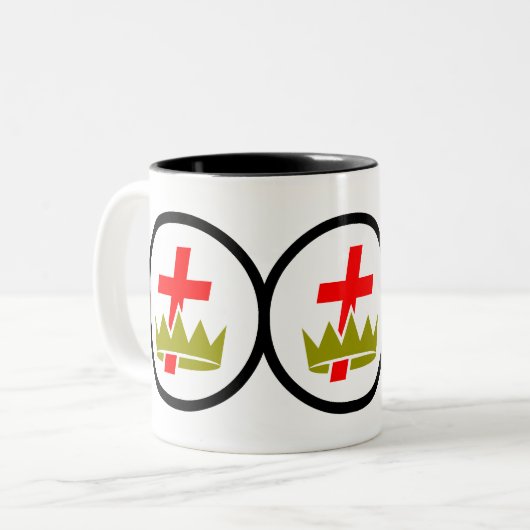 York Rite Edition ツートーンマグカップ (正面左)