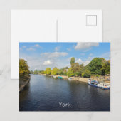 York River Ouse ポストカード (正面/裏面)