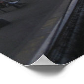 York Train Station, England – ポスター (角)