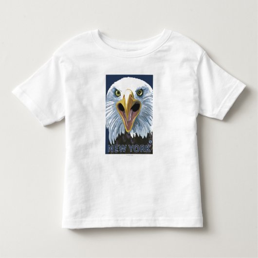 YorkEagleの新しい終わり トドラーTシャツ (正面)