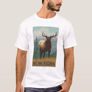 YorkElk新しい場面 Tシャツ