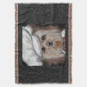 Yorkie スローブランケット (正面縦)