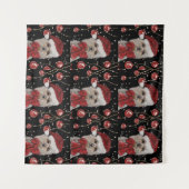 Yorkie タペストリー (正面(横))