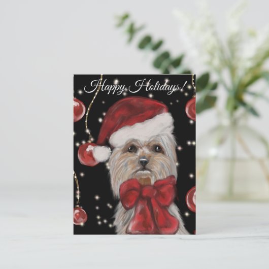 Yorkie ポストカード (スタンド正面)