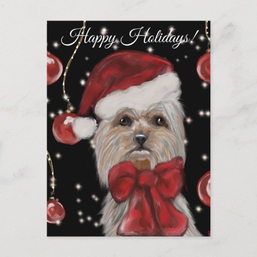 Yorkie ポストカード (正面)