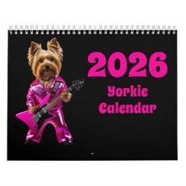 Yorkie Calendar カレンダー