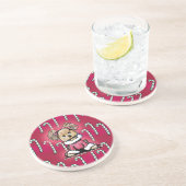 Yorkie Candy Cane Cutie Coaster コースター (側面)
