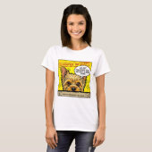 Yorkie Classified Top Secret I'm Not Following You Tシャツ (正面フル)