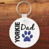 Yorkie Dad 2 キーホルダー (正面)