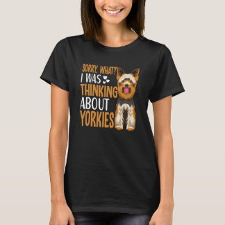 Yorkie Dog Apparel For Yorkshire Terrier Owner Tシャツ
