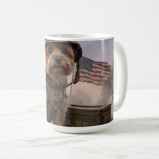Yorkie Dog Edition | Special Forces Coffee Mug コーヒーマグカップ (正面右)