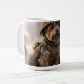Yorkie Dog Edition | Special Forces Coffee Mug コーヒーマグカップ (正面左)