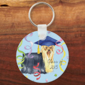 Yorkie Graduate キーホルダー (正面)