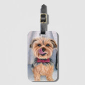 Yorkie Luggage Tag ラゲッジタグ (正面縦)
