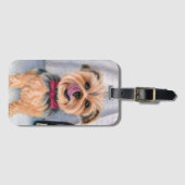 Yorkie Luggage Tag ラゲッジタグ (正面横)