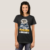 Yorkie Mom Yorkshire Terrier Dog Owner Tシャツ (正面フル)