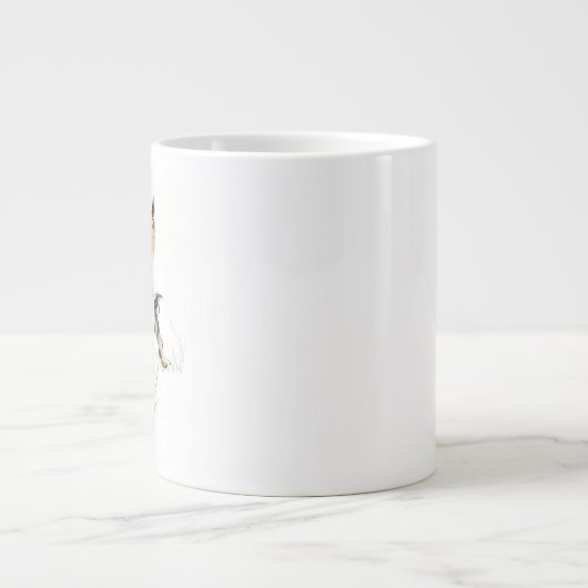 Yorkie Mug – Yorkshire Terrier, Dog Coffee Mug ジャンボコーヒーマグカップ (正面)