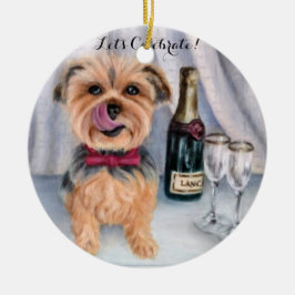 Yorkie Ornament セラミックオーナメント