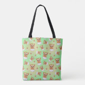 Yorkie pattern トートバッグ (裏面)