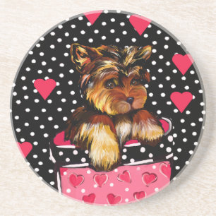 YORKIE POO コースター