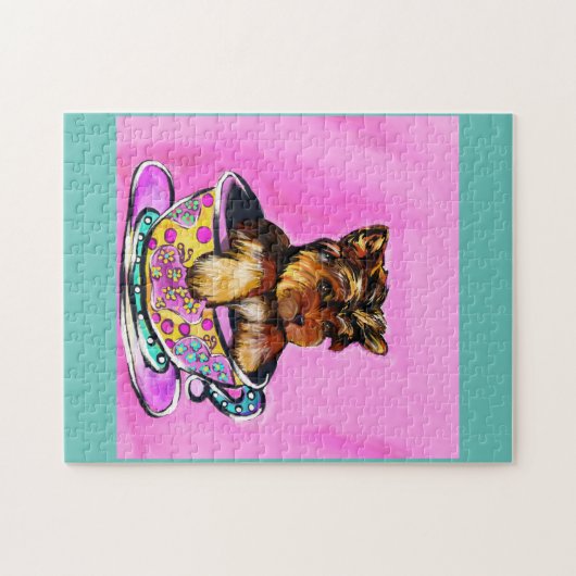 YORKIE POO ジグソーパズル (横)