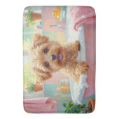Yorkipoo Bath Decor バスマット (正面縦)