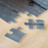 Yorkipoo Dogs Christmas Snow Holiday ジグソーパズル (側面)