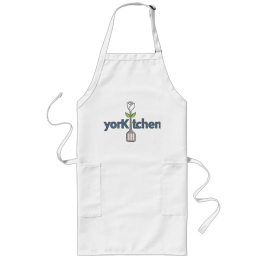 YorKitchenのエプロン ロングエプロン (正面)