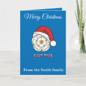 Yorkshire Christmas Baat Time カード (正面)