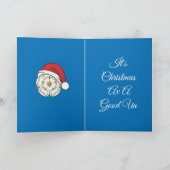 Yorkshire Christmas Dunt Do Owt Daft カード (内部)