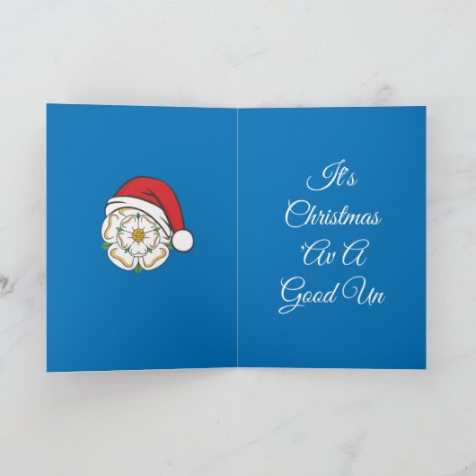 Yorkshire Christmas Time Ot Year For Spice カード (内部)