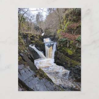 Yorkshire Dales, Ingleton - Pecca滝 ポストカード