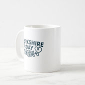 Yorkshire Day コーヒーマグカップ (正面左)
